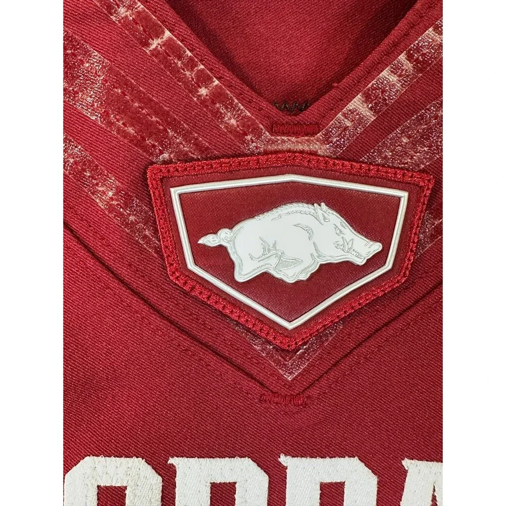 Arkansas Razorbacks Nike Vapor Elite Team Issued Jersey #1 Sz  S 38 Bielema Era